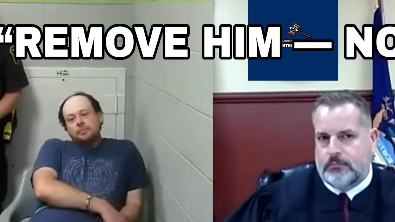 Defendant Loses Control in Court &mdash; Judge Orders Him Removed