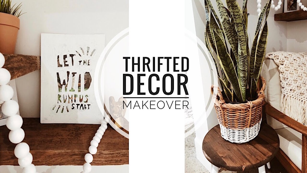 Thrifted Decor Makeover