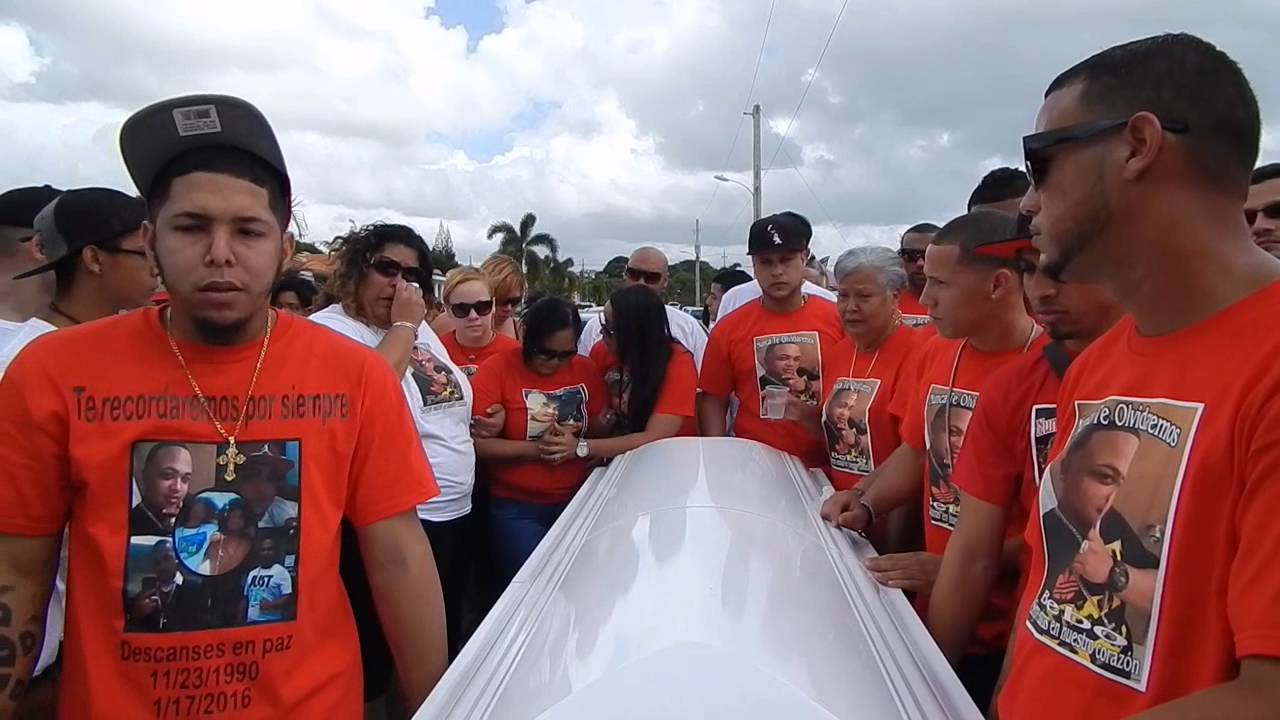 ENTIERRO DE ALVIN ALICEA TORRES  (BEBO)