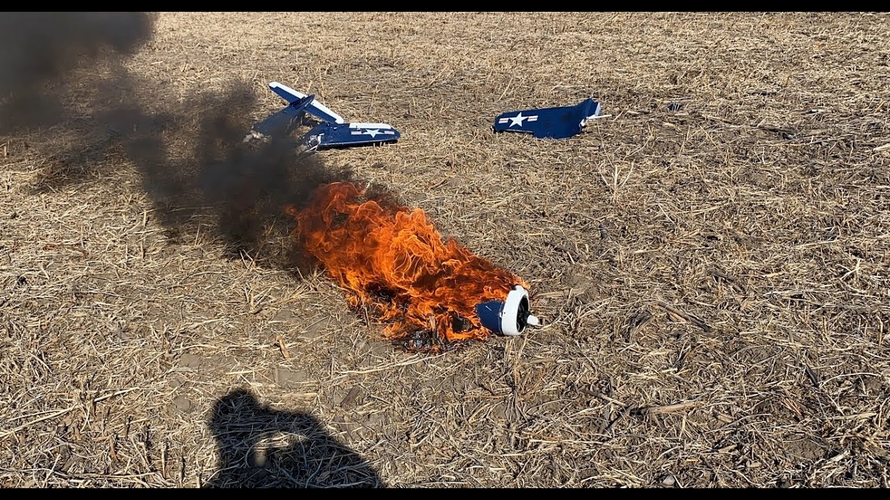 *1700mm FMS Corsair Explosion*