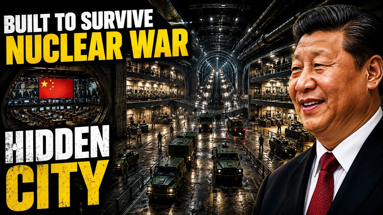 China's $40B Underground City Built to Survive a Nuclear War