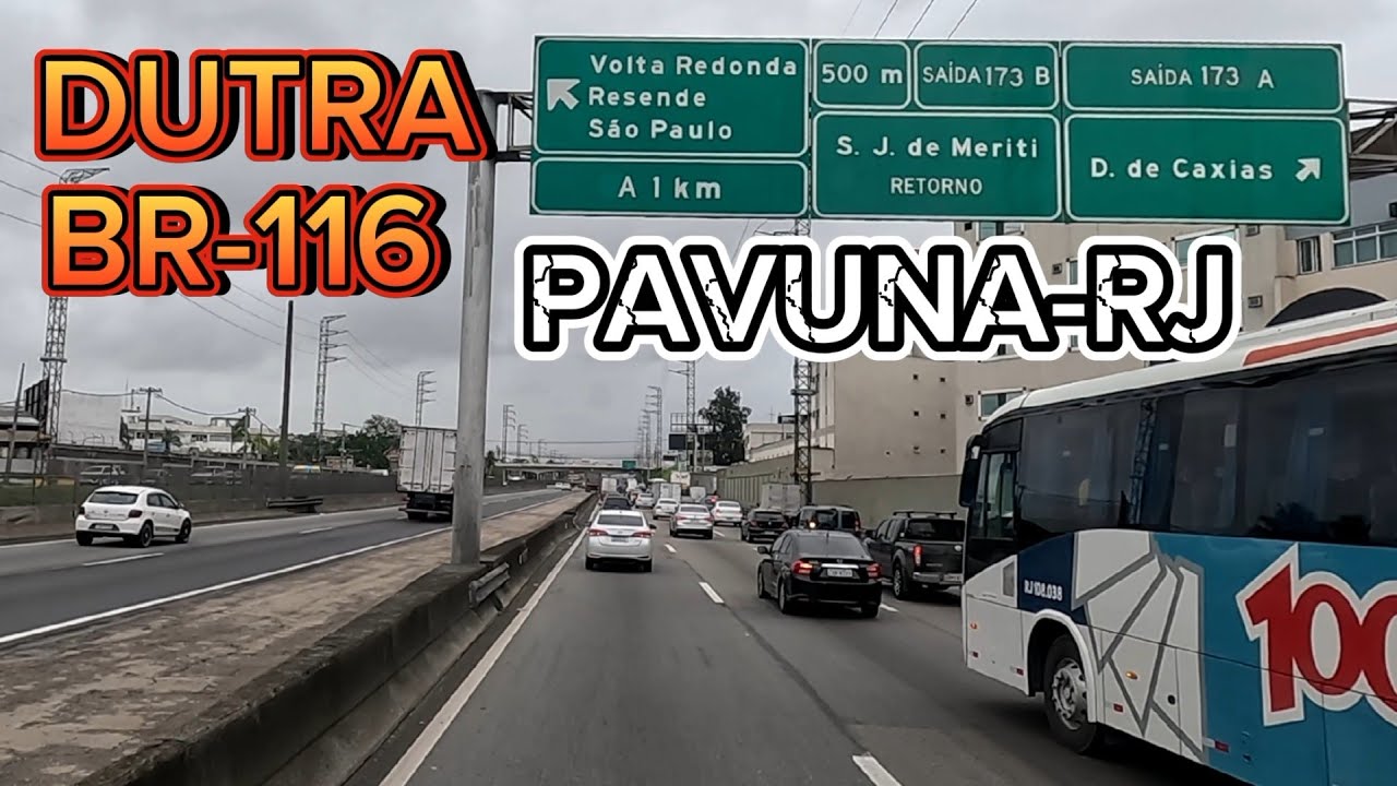 PASSANDO NA PAVUNA RIO DE JANEIRO ENTRANDO NA DUTRA BR116 SENTIDO SÃO PAULO #pavuna #riodejaneiro