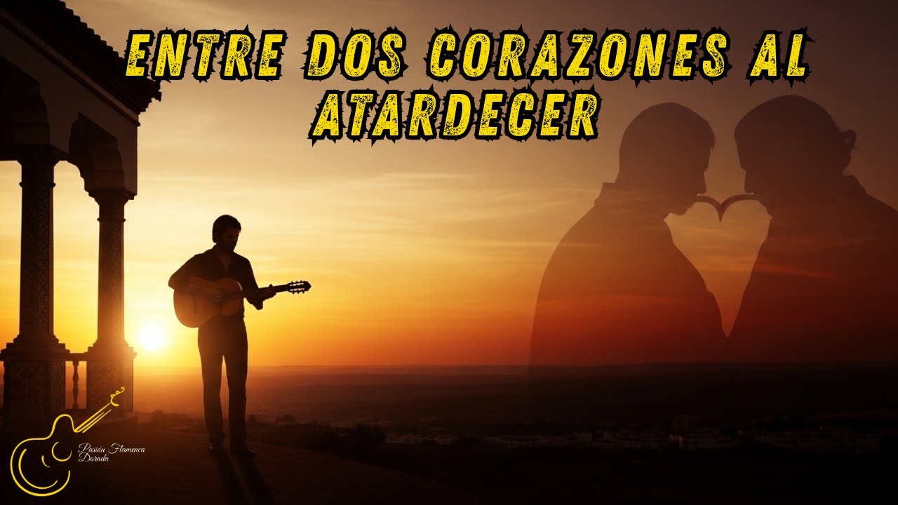 Entre Dos Corazones al Atardecer | Flamenco Guitar Romance Cinematic Sunset