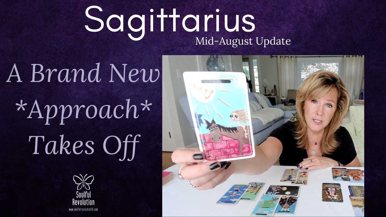SAGITTARIUS♐ Mid-August 2022 *Update* - A Whole New Approach - Release🙏* | Tarot Forecast✨