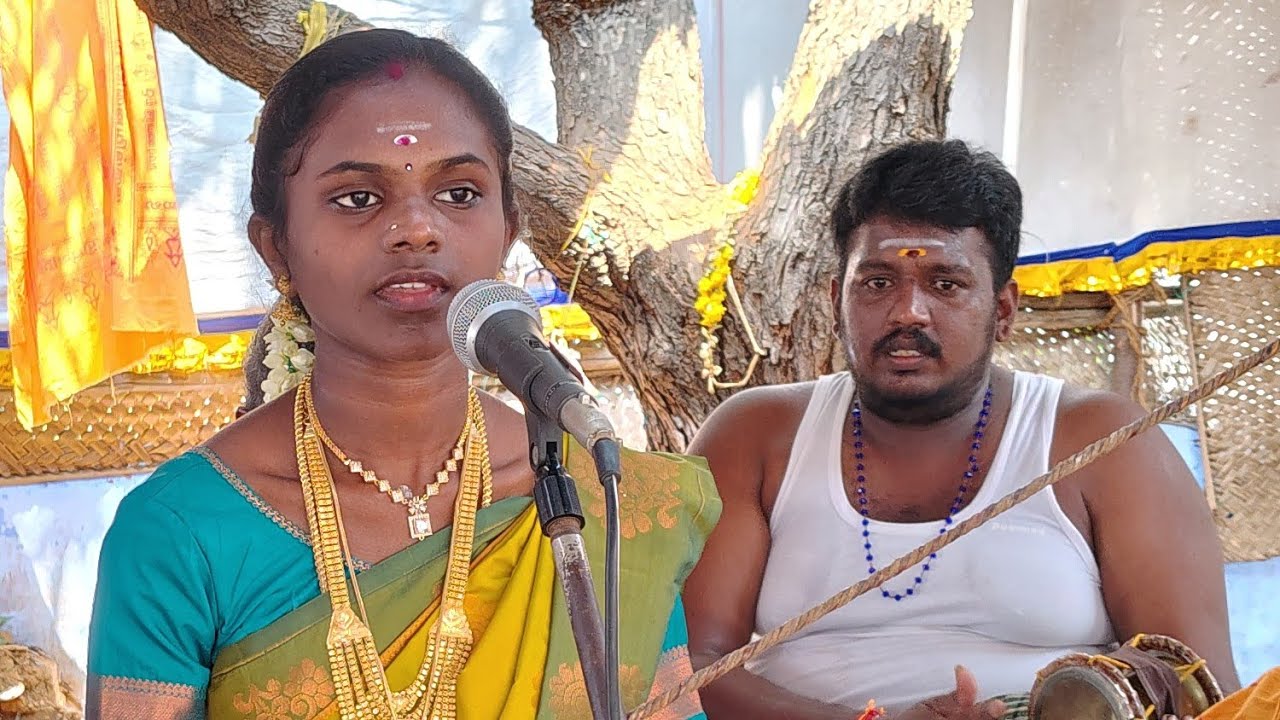 கந்தசாமியாபுரம் உச்சிமாகாளி முப்புடாதியம்மன் கோவில் V.ஆறுமுகசெல்வி ஆட்டபந்தி சாமியாட்டத்தோடு