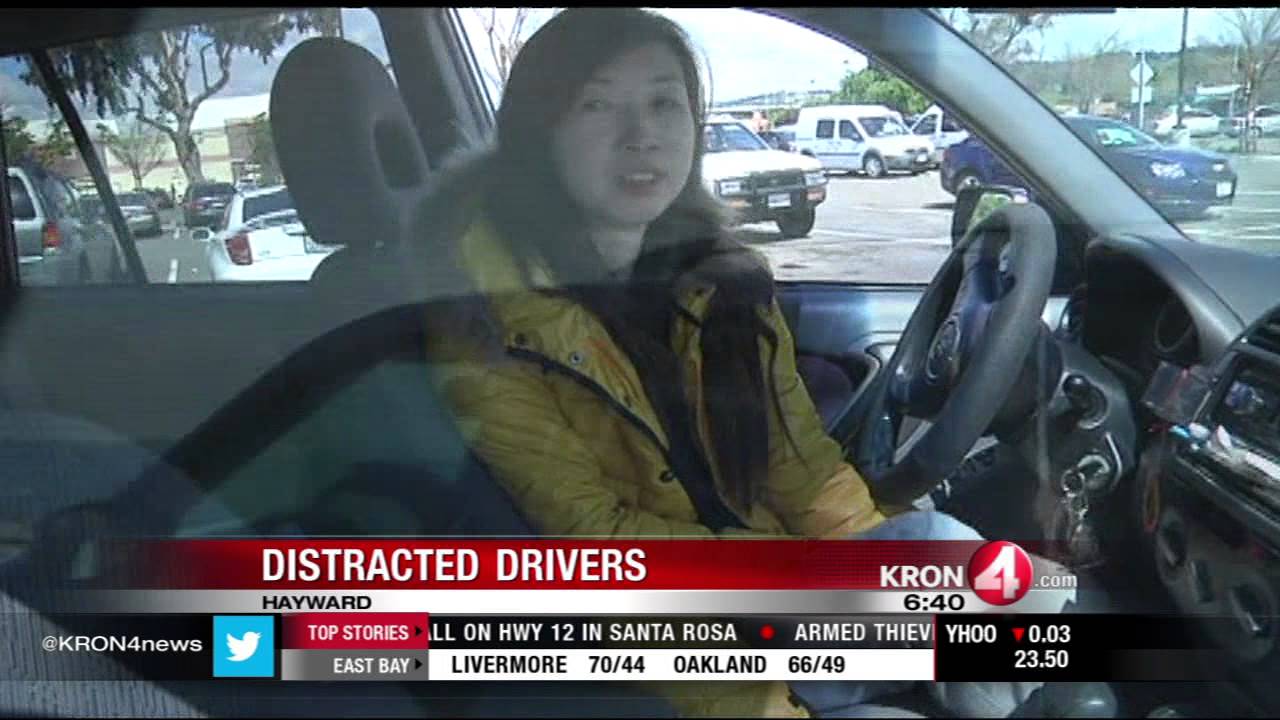 Distracted Drivers Behave Badly