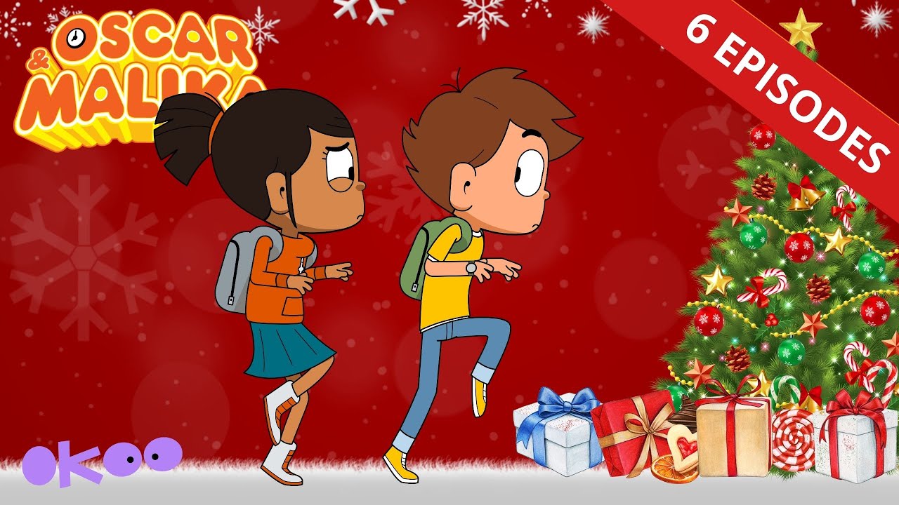 🎄🎅 Oscar et Malika fêtent Noël - Compilation dessins animés