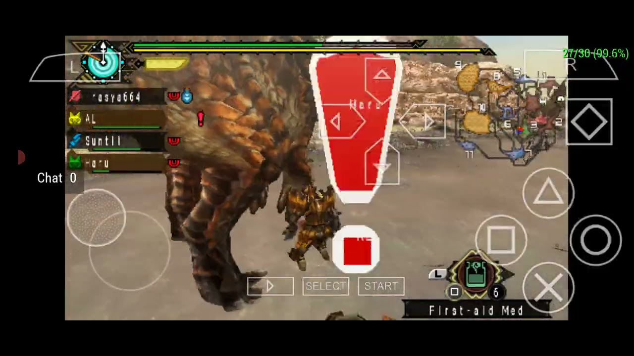 Aku mabar sama suntil menlawan monste barroth di monste hanstea3
