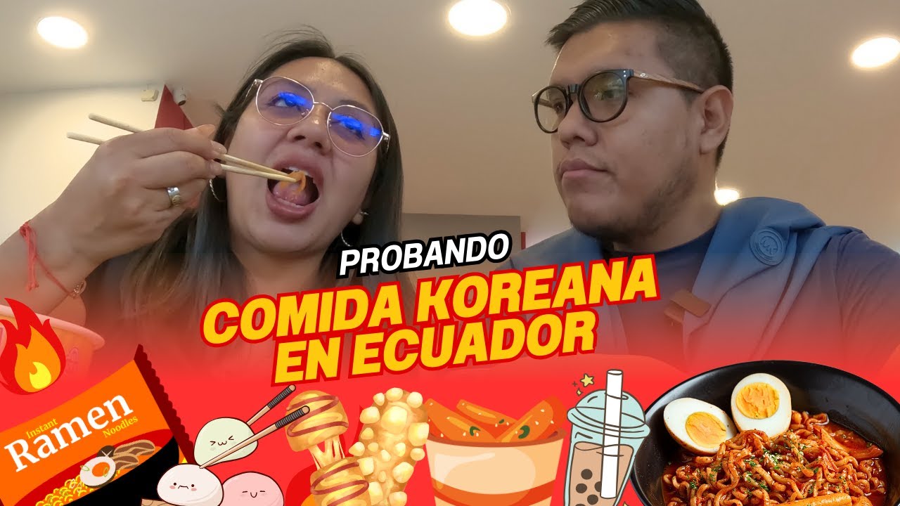 Lugares de COMIDA COREANA🍜 EN ECUADOR 🇪🇨/ ¿Buena o mala? 🇰🇷 🇨🇳
