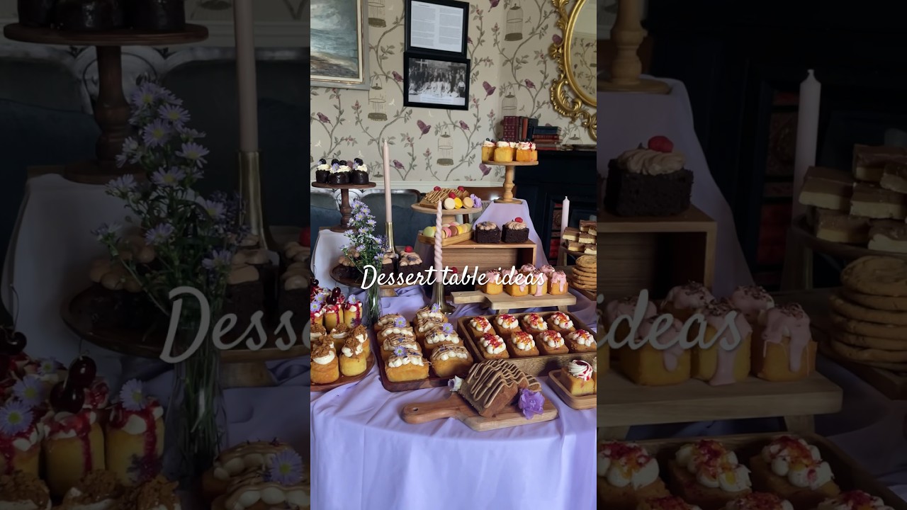 Dessert table 