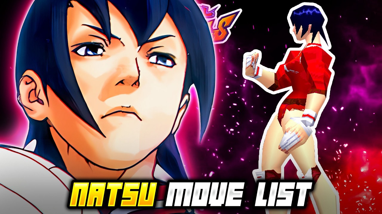 NATSU AYUHARA Move List - Rival Schools: United by Fate