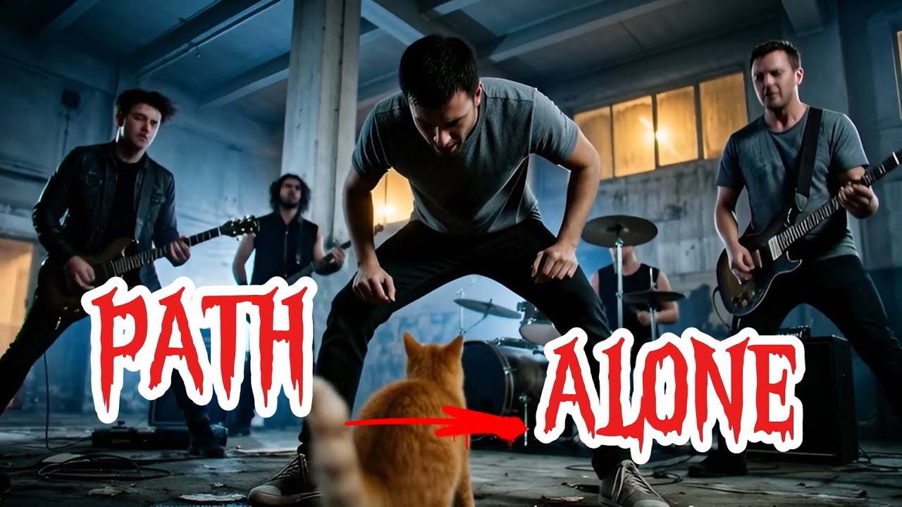 Path Alone (Official Lyric Video) | Raw Thrash Metal Anthem
