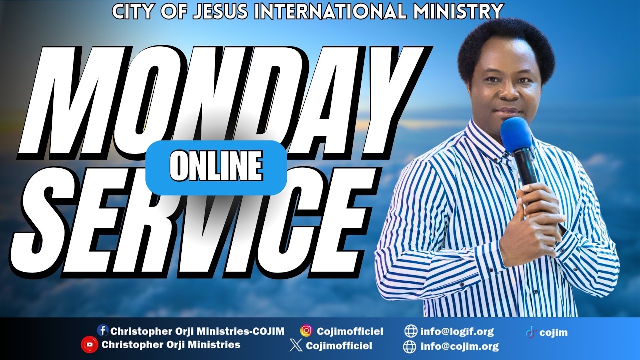 COJIM Sunday Live 🔴 Service With God, Jesus Christ And The Holy Spirit #cojim 01-3-2026