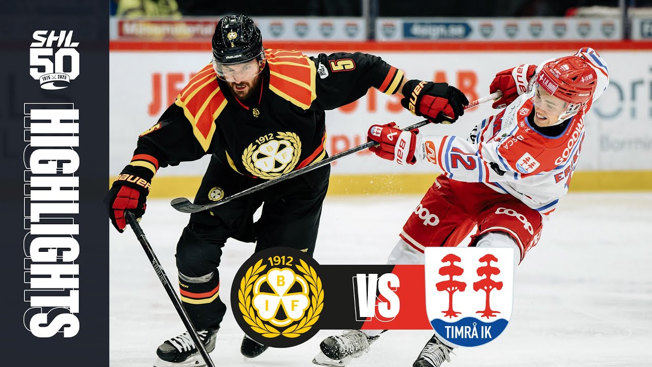 Brynäs vs Timrå | 2 okt 2025 | Highlights