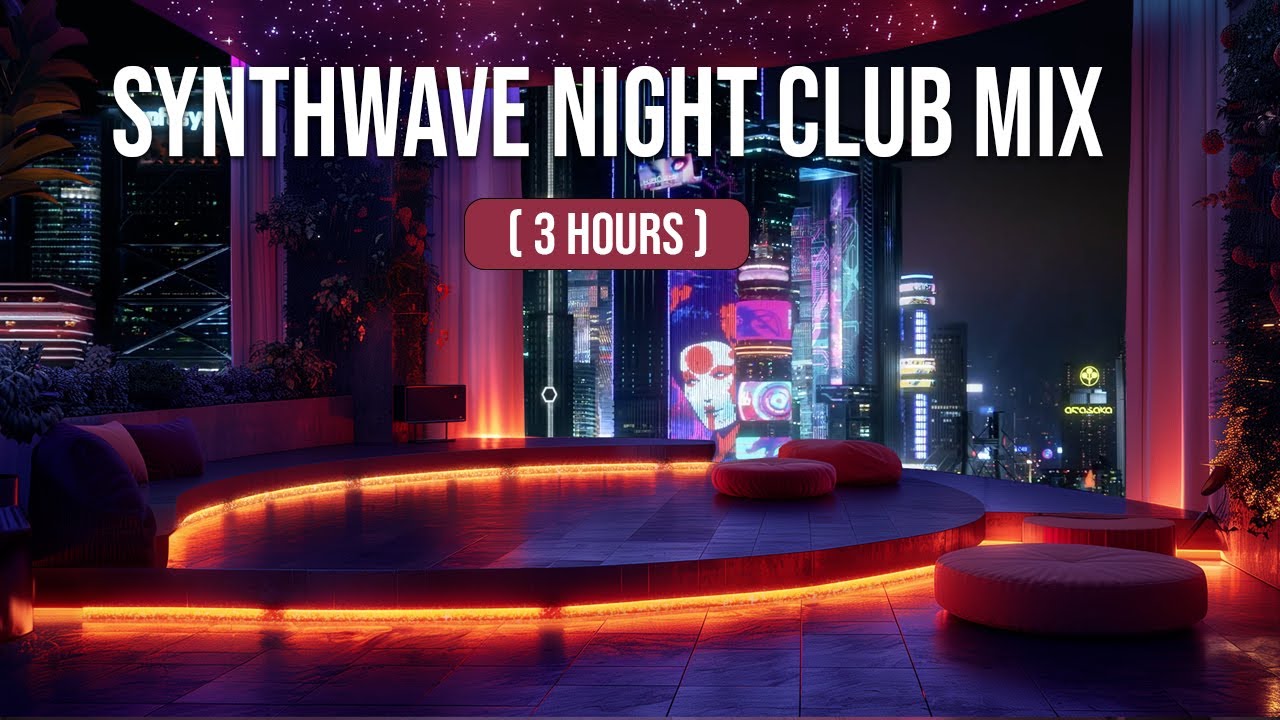 Synthwave Cyberpunk Music | 4K