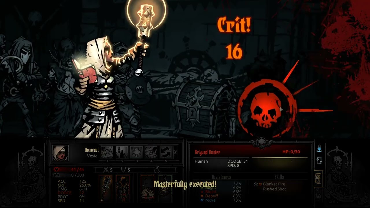 Darkest Dungeon Bloodmoon Deathless All Bosses Ep.6
