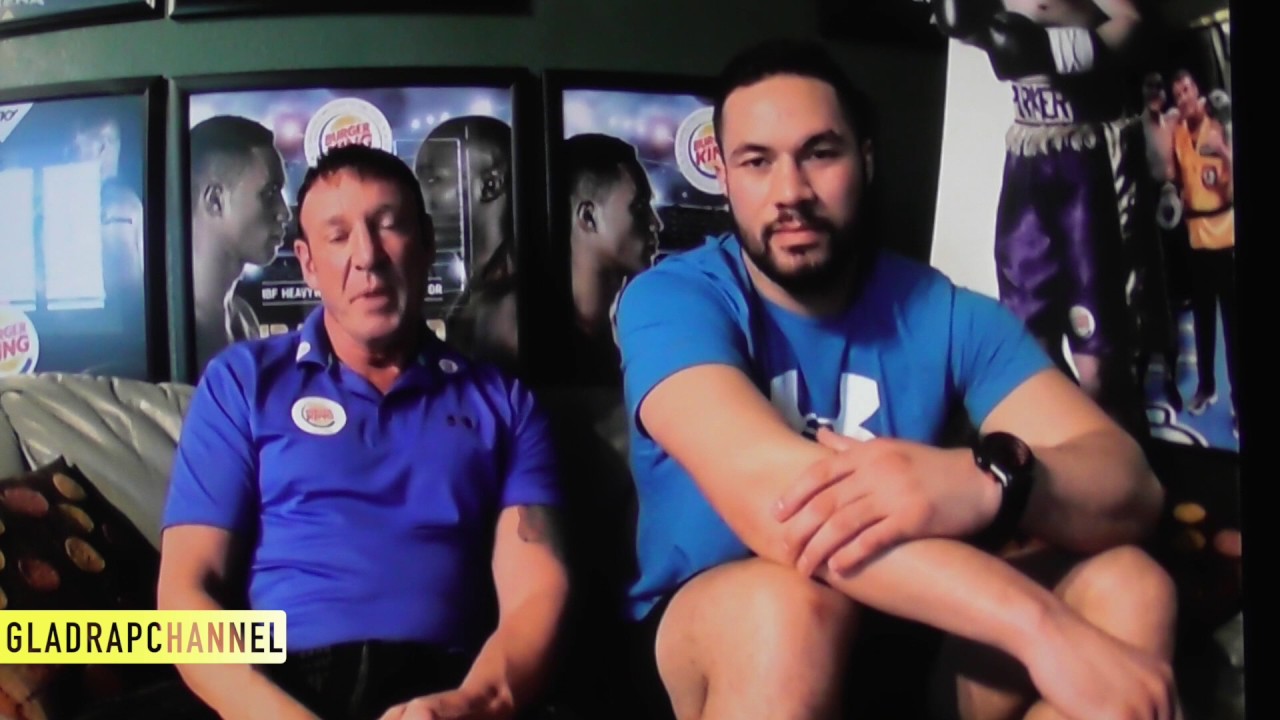 Joseph Parker instantly recognises Joshua from GladrapChannel via Media Call