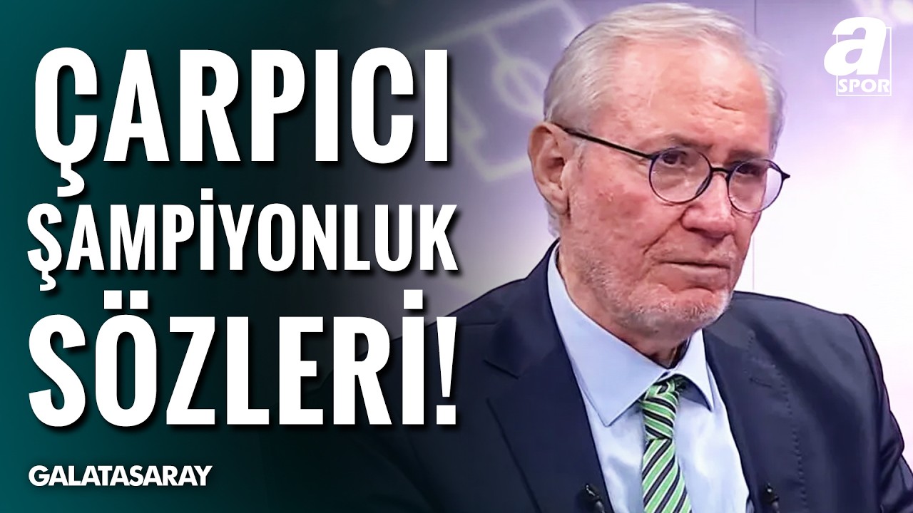 Levent Tüzemen'den Çarpıcı Şampiyonluk Sözleri: 