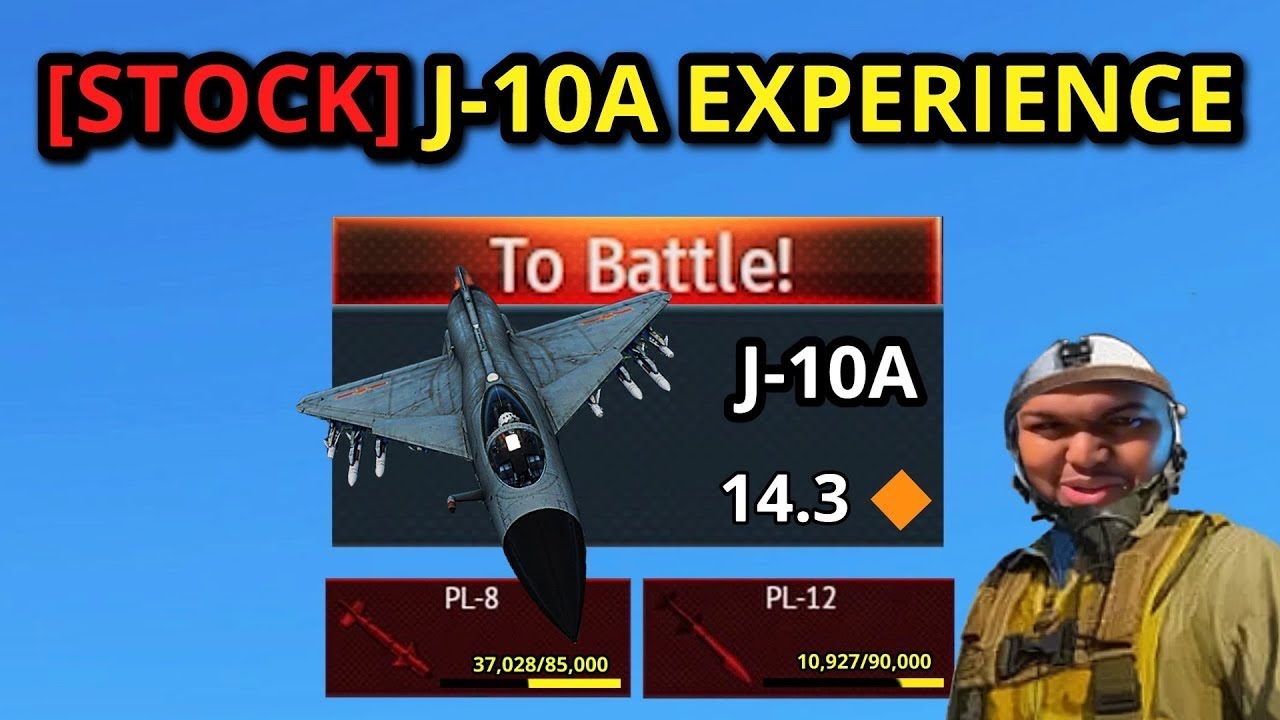 [STOCK] J-10A GRIND EXPERIENCE MADE ME INSANE (Nerf the airframe)