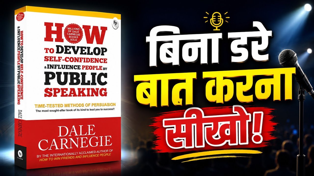 How to Develop Self-Confidence & Influence People | Book Summary in Hindi | Dale Carnegie