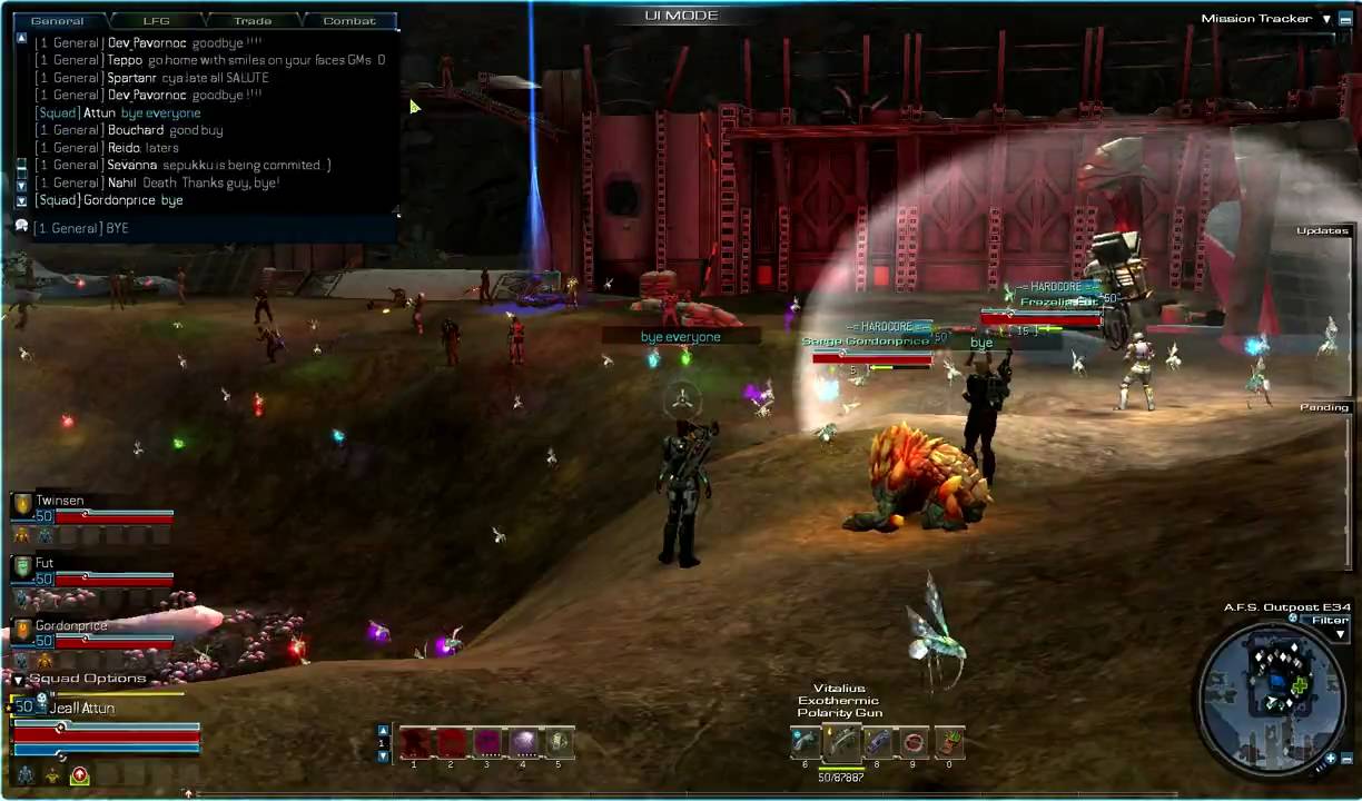 Tabula Rasa closing - AFS Last Stand