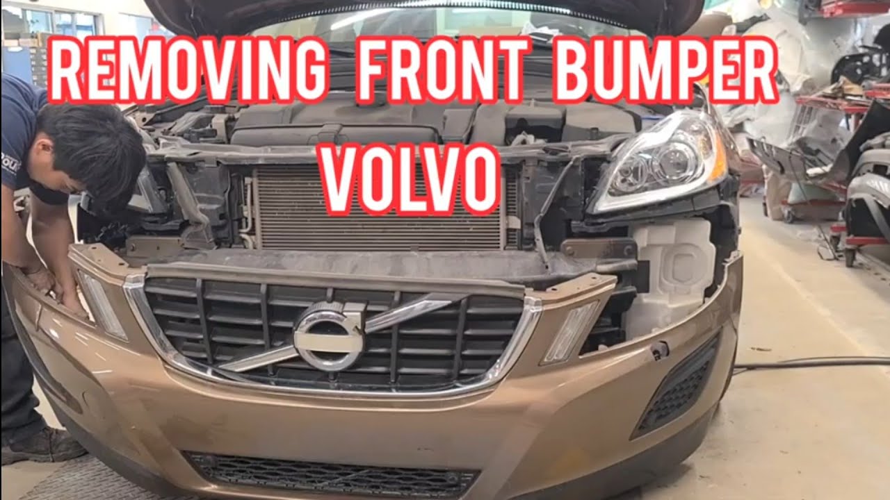 How to remove front BUMPER  VOLVO car || Paano tanggalin ang Bumper ng Volvo