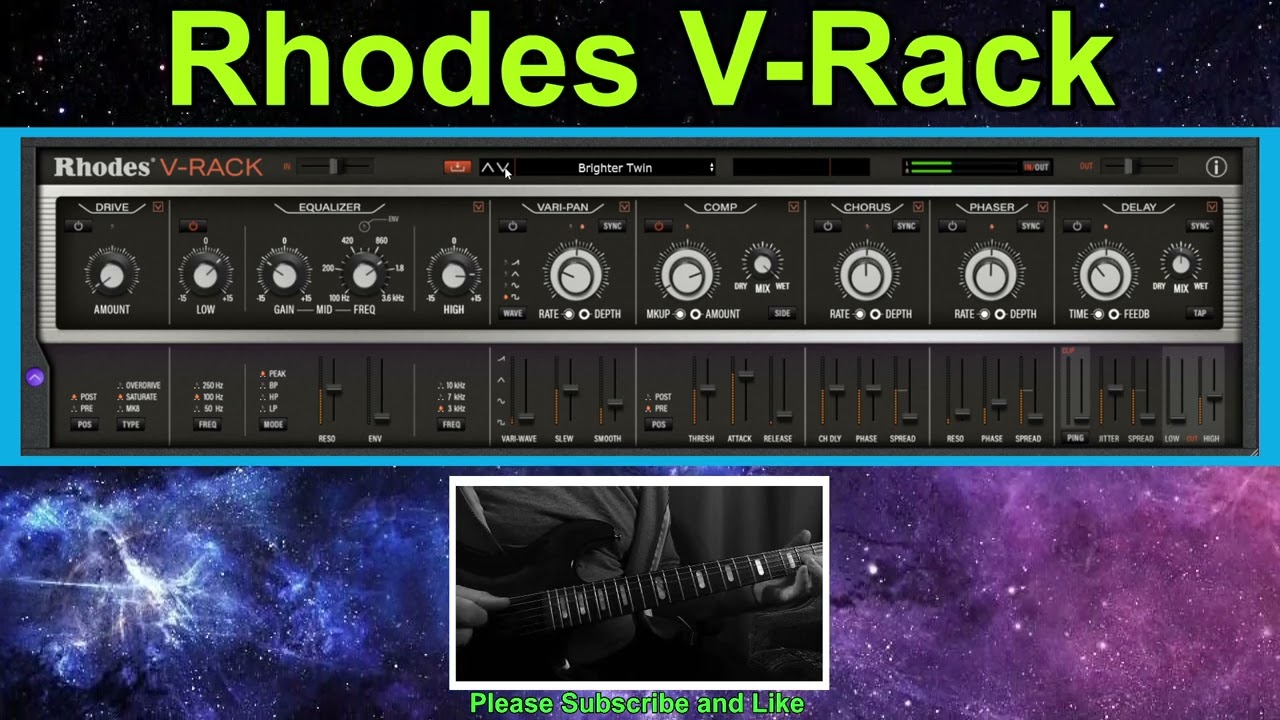 Rhodes V-Rack |  Guitar