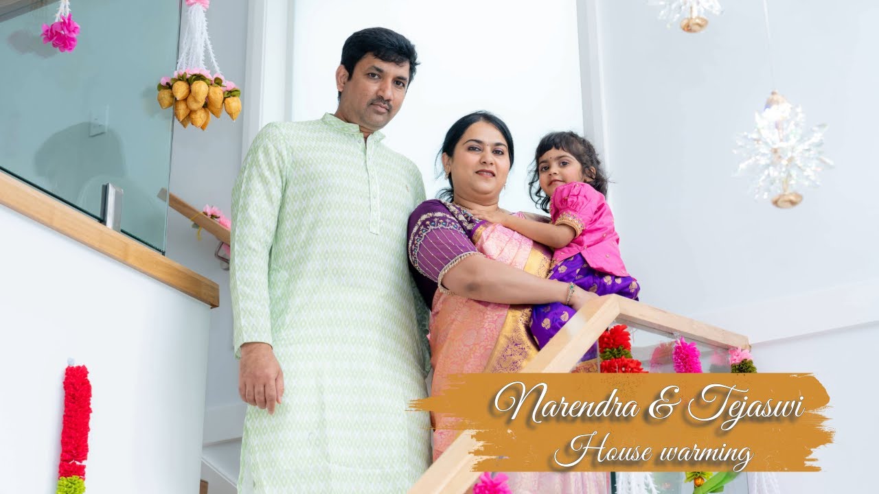 Narendra & Tejaswi's Housewarming | Telugu | Sydney | Australia | Mandy photography | 2024