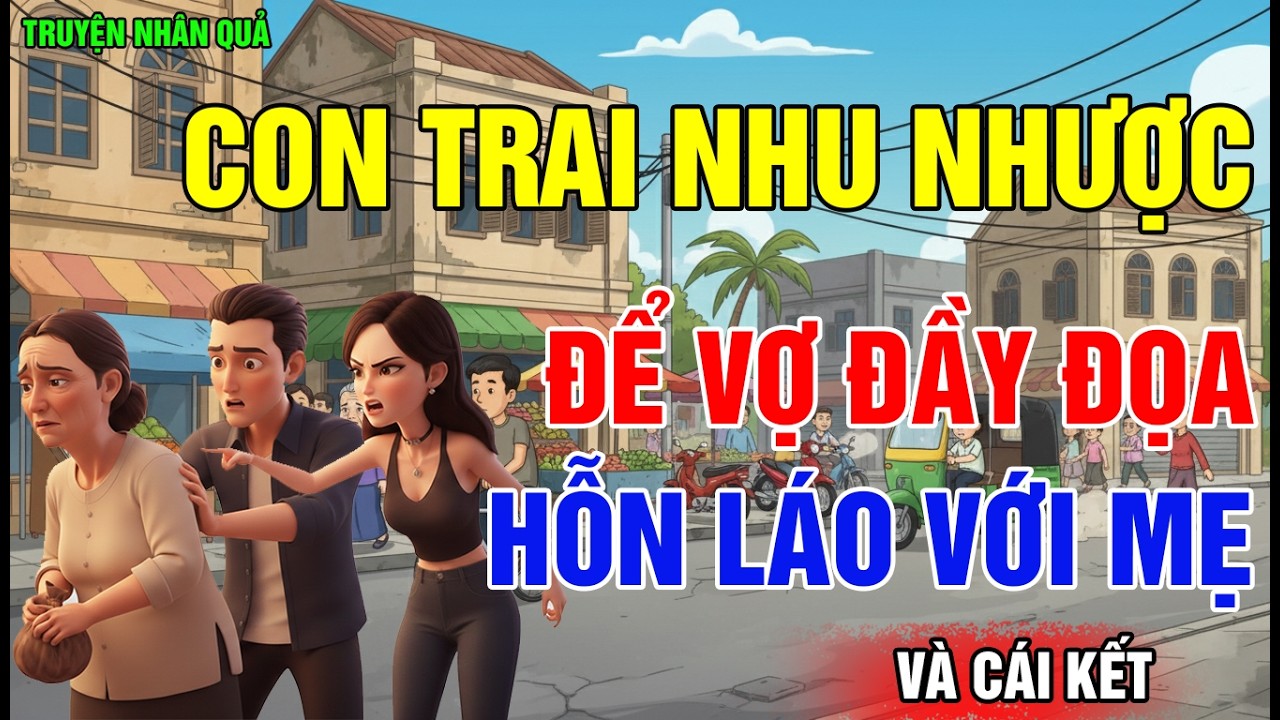 Chuyện Nhân Quả: Con Trai Nhu Nhược, Để Vợ Hỗn Láo, Đầy Đọa Mẹ Già, Và Cái Kết