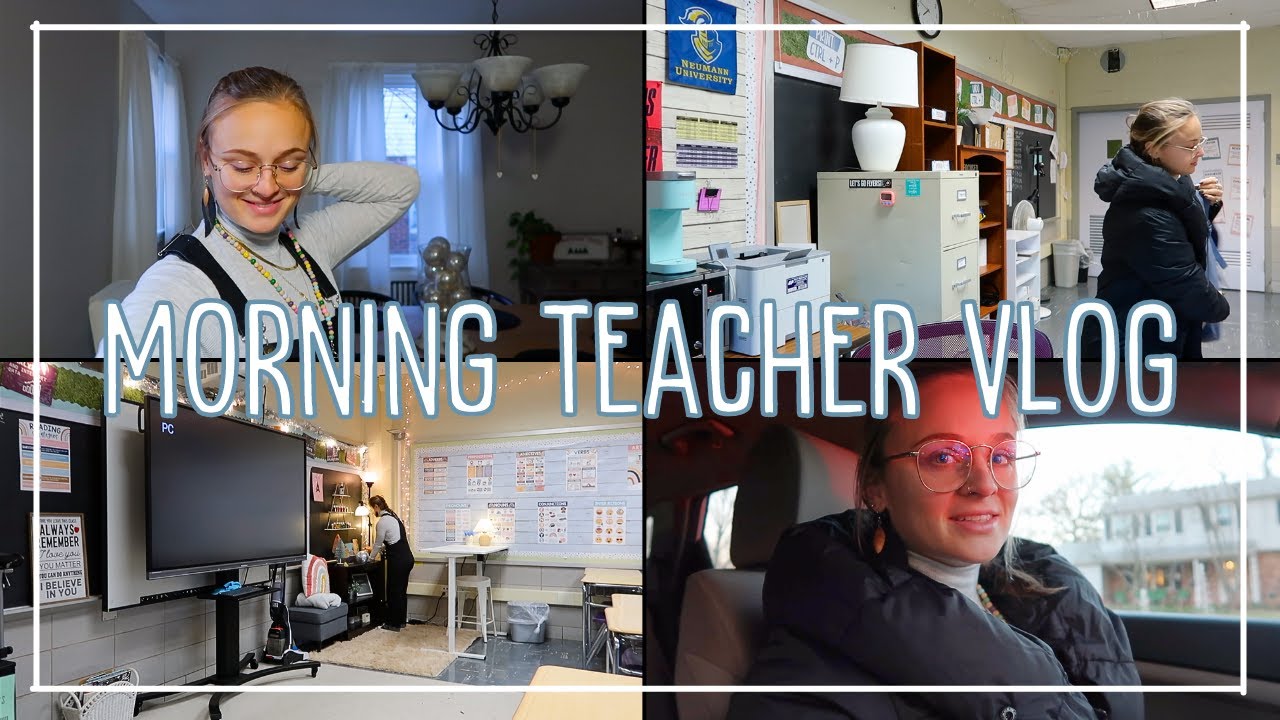 MIDDLE SCHOOL TEACHER MORNING VLOG | DEC. 2023 | LIVMJEV