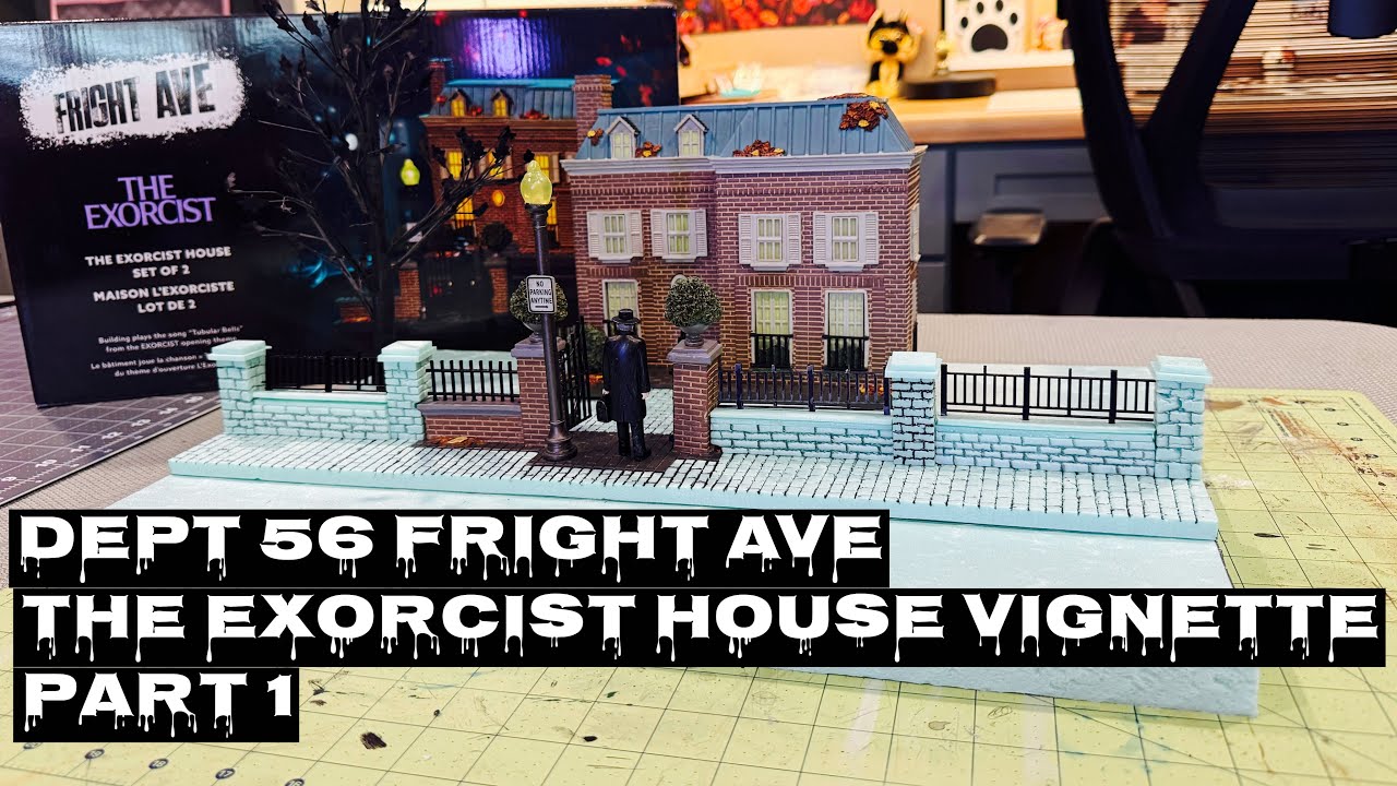 Dept 56 Fright Ave, The Exorcist House Vignette, Part 1