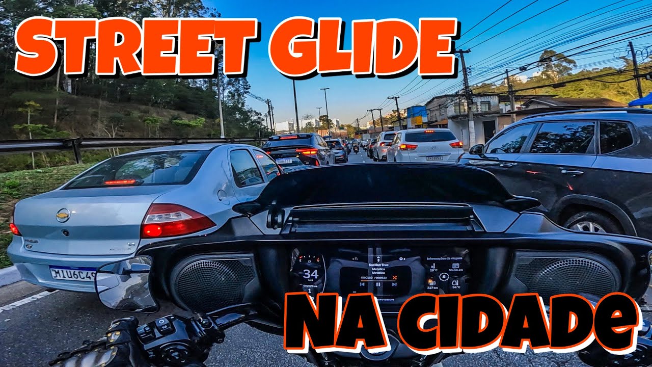 Teste Ride - Será que a Harley Davidson Street Glide é uma moto para a cidade? #harleydavidson