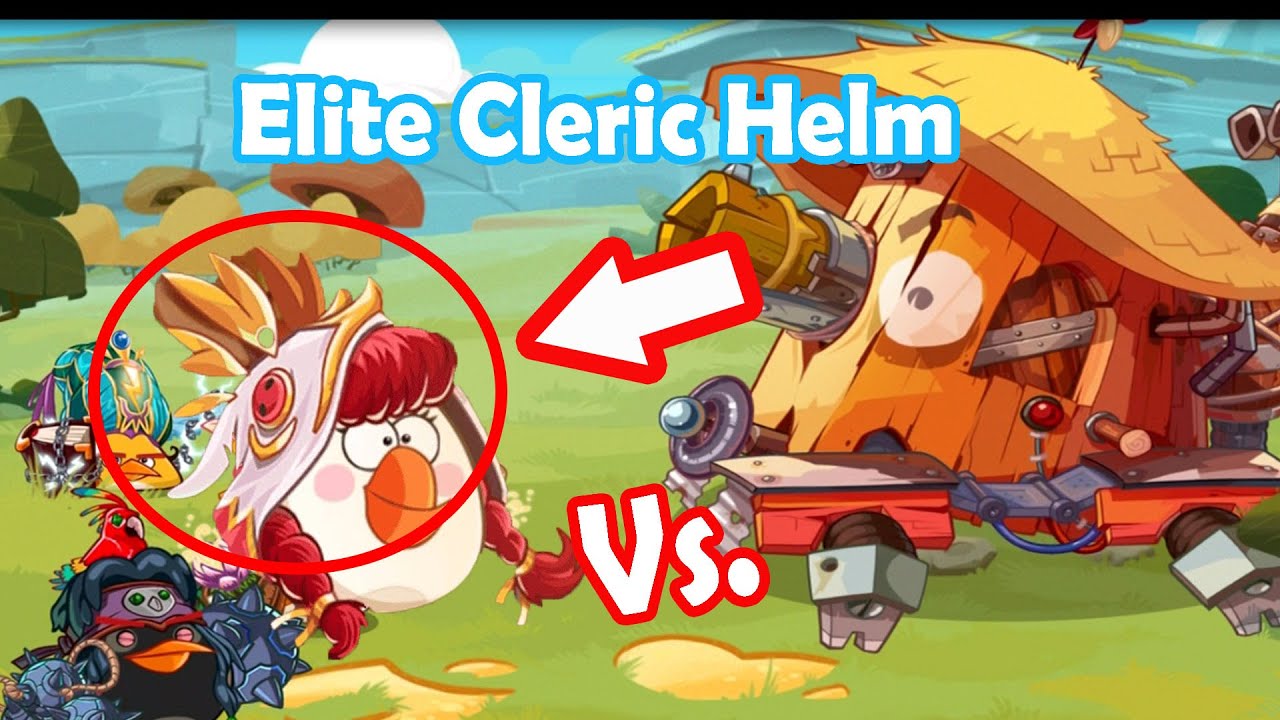 Angry Birds Epic: Gameplay #1 (Matilda New Helm-Elite Cleric) Defeat The World Boss Level 3