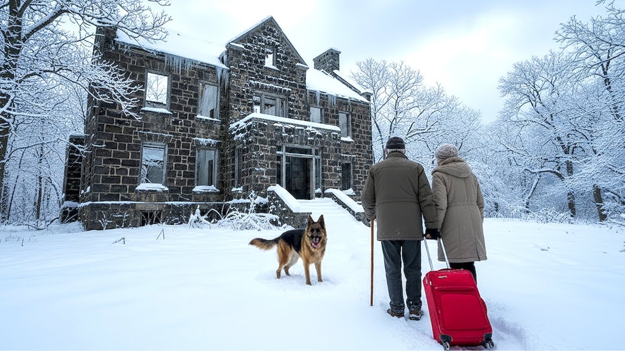 Disowned by Children — Elderly Couple Restored a Frozen Mansion into Warmth and Light