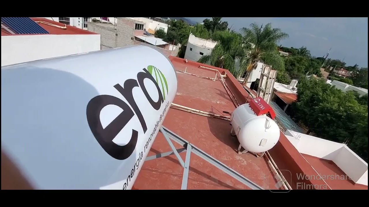 cómo instalar un calentador solar alta presión