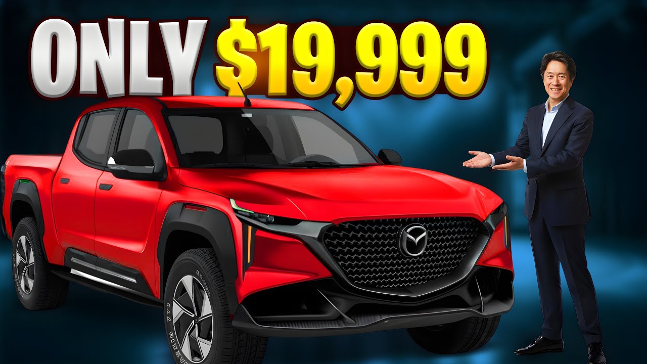 Mazda CEO Just Revealed New $19,999 Pickup Truck & Surprised All Competition!