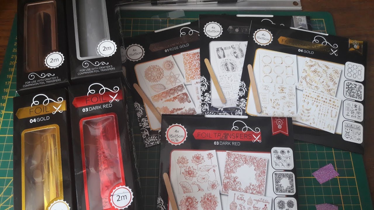 Test Foil et Transfert de chez Action