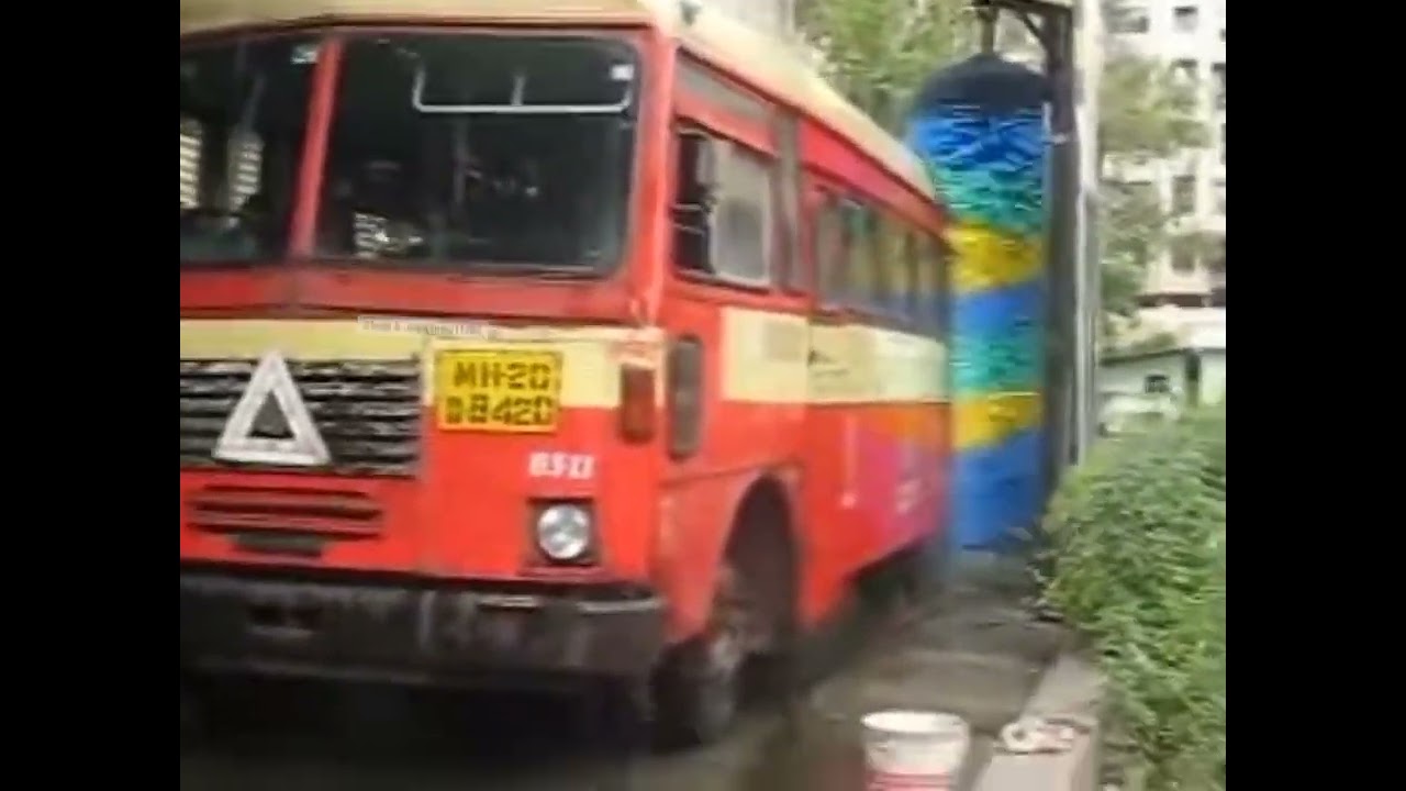 MSRTC Bus Washing|लालपरी Washing|