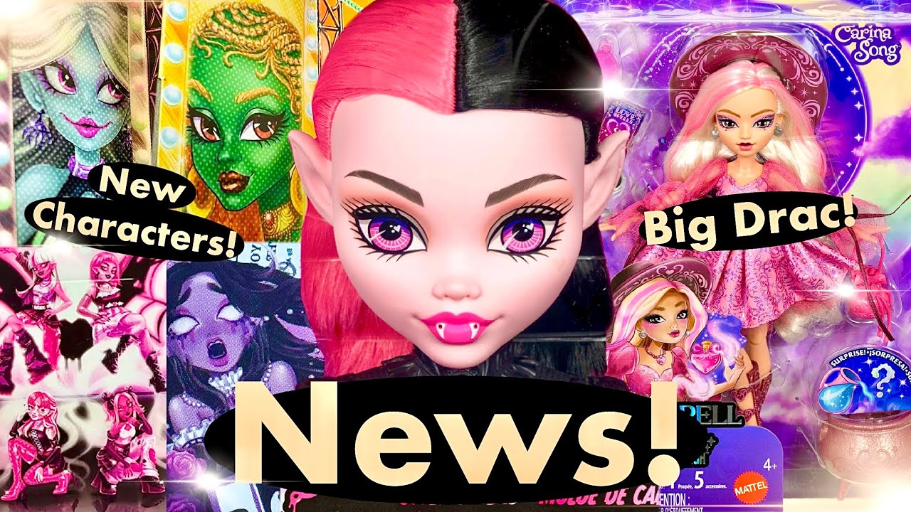 🎀💀MONSTER HIGH💀🎀| НОВОСТИ 2026❗️| G3 POP STARS, Moonspell Magic, Draculaura STYLING Head и многое...