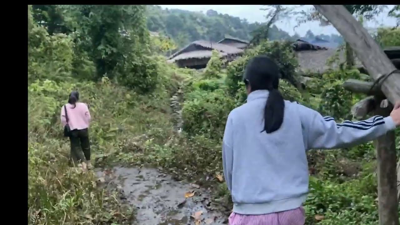 Exploring villages of Arunachal Pradesh#Galo habitat area 🙂
