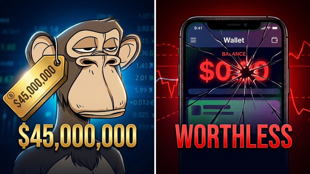 NFTs (Non-Fungible Token): The Fastest Market Crash in History? How Billion $ Market Turned to Zero?