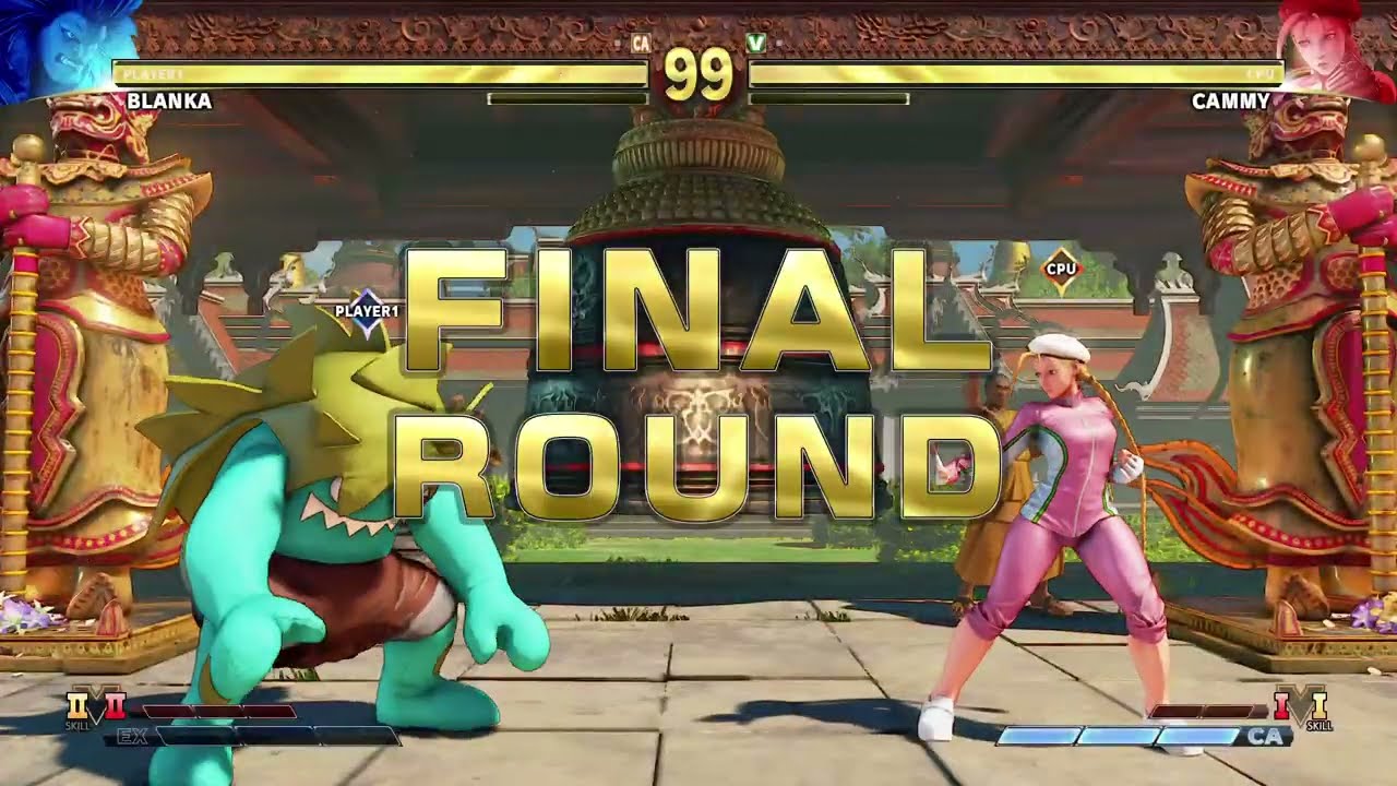 BLANKA-CHAN VS CAMMY WHITE ブランカちゃん対キャミィ・ホワイトの戦い Street Fighter V
