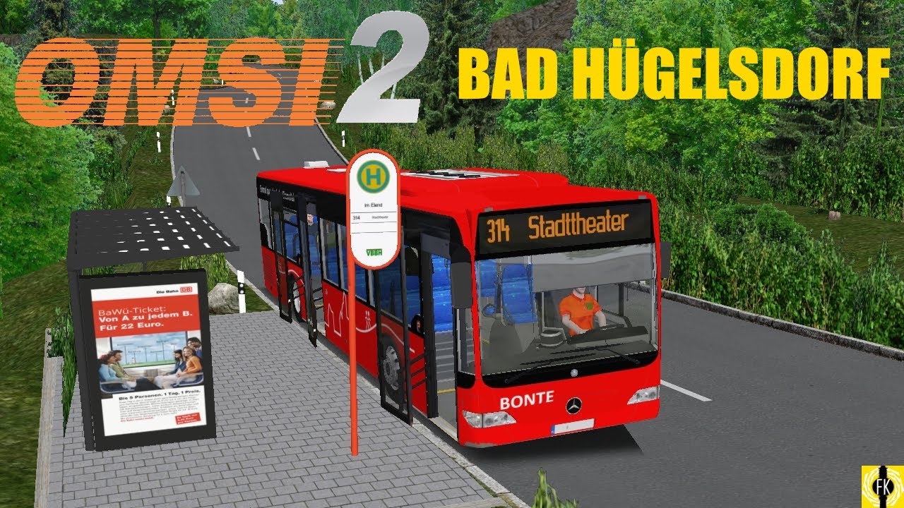 OMSI 2 [60 FPS] - BAD HÜGELSDORF im Facelift Ü - Let's Play Omsi 2 [#337]