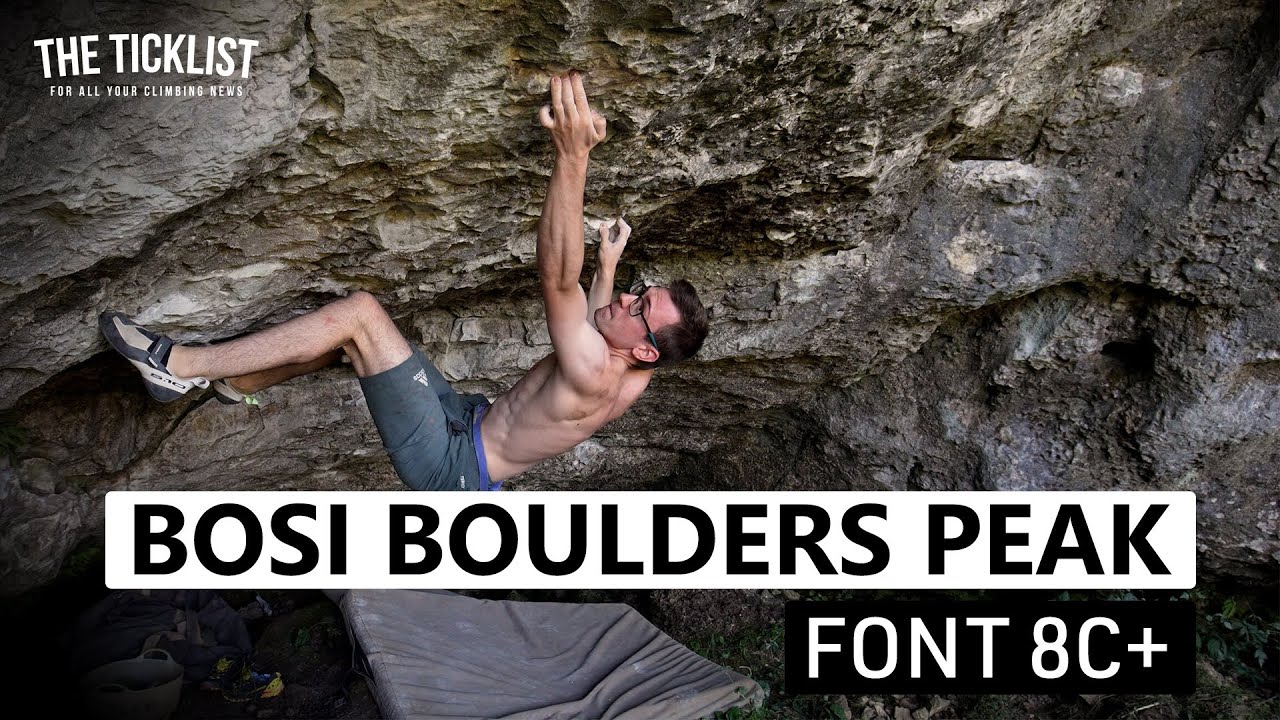 New Will Bosi Font 8C+ & Classic Rock Record | The Ticklist