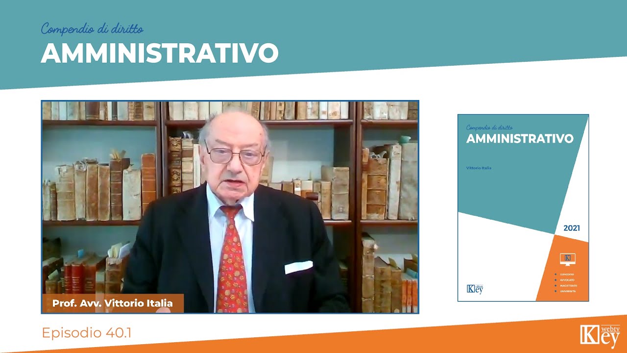 Compendio di diritto Amm.vo - Ep 40.1 - Ricorso al giudice amministrativo e al Tar. Procedimento