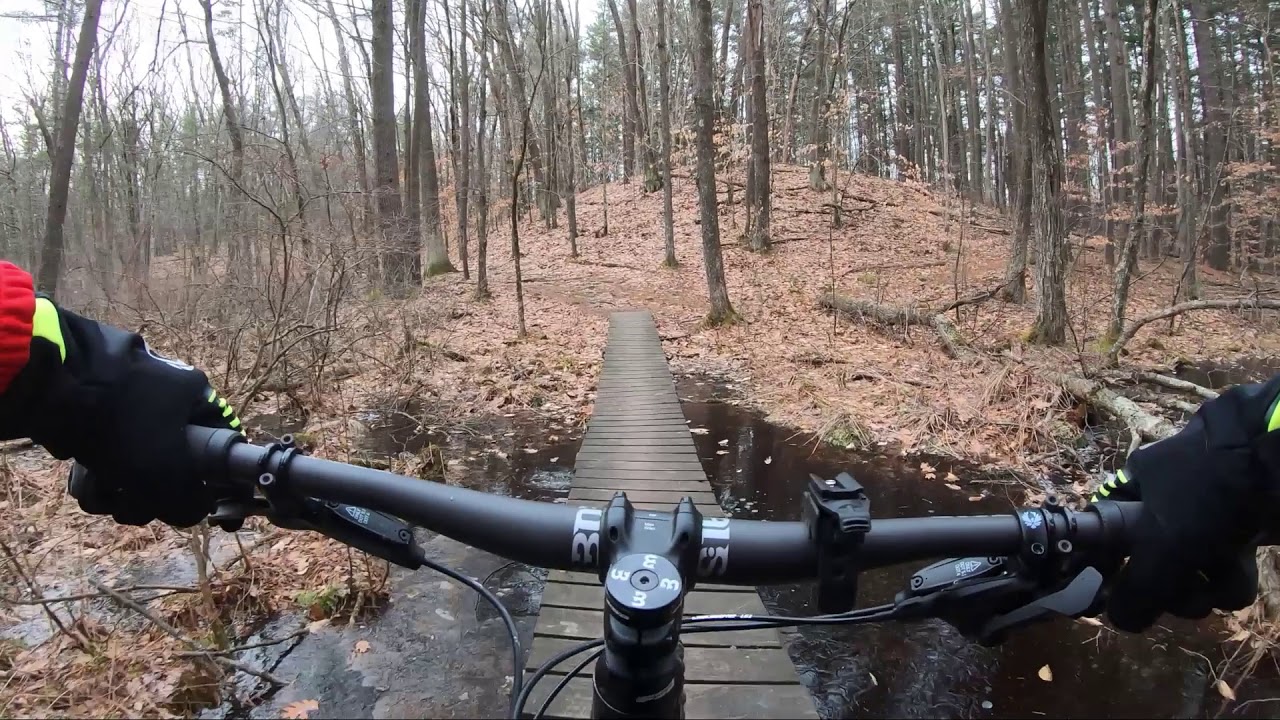 Great Brook Mountain Biking on Borealis Flume