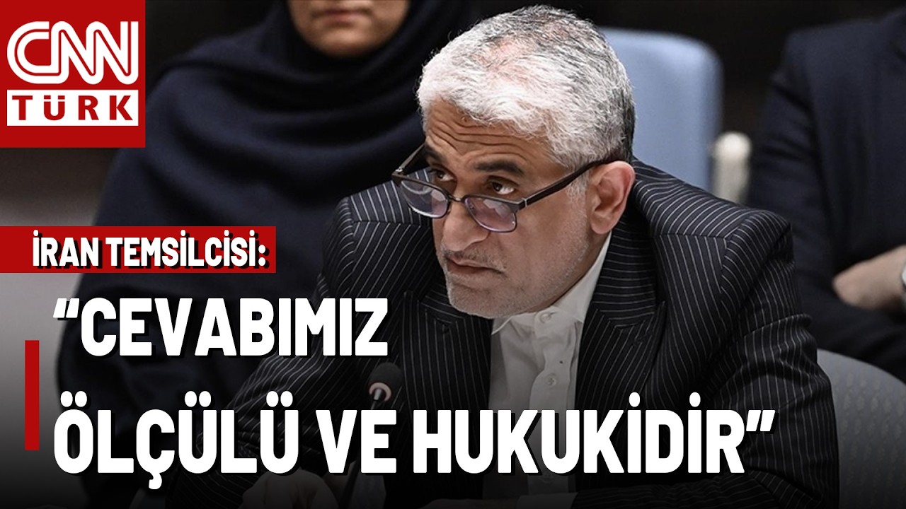 SON DAKİKA🚨İran Temsilcisi BMGK'da Konuştu: 