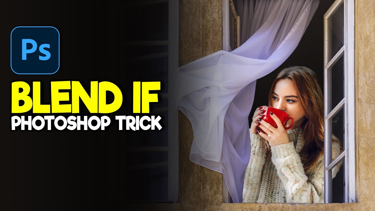 How to Use Blend If in Photoshop - Photoshop Shorts Tutorial
