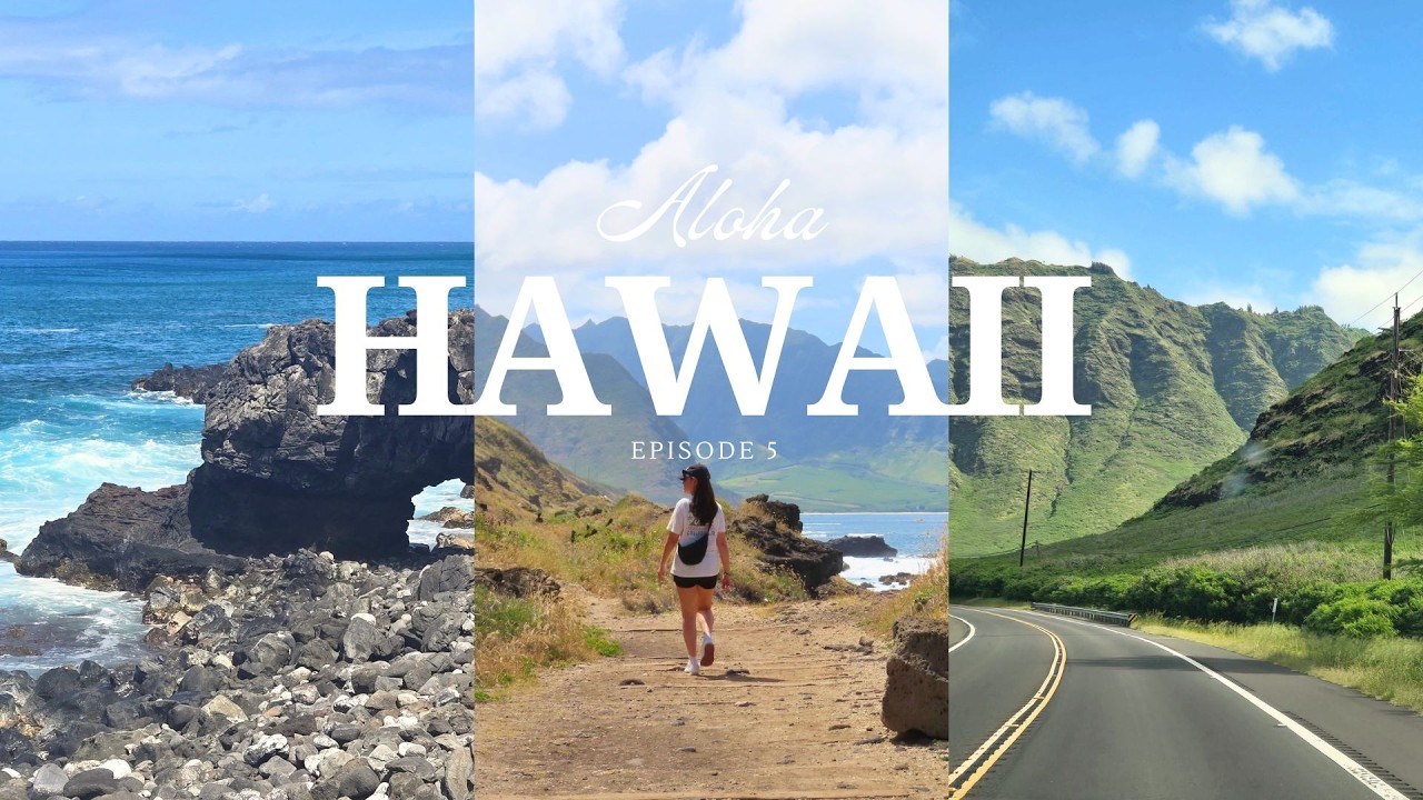 HAWAII VLOG EP 5. 🌊 | Kaʻena Point Trail + we saw 10+ turtles!!!!