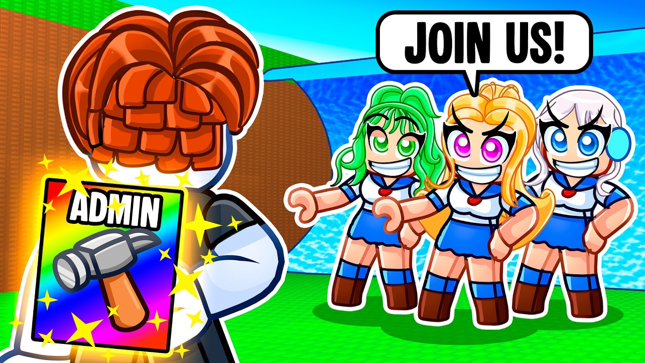 Trolling My Friends Clan With REAL ADMIN in Escape Tsunami for Brainrot…
